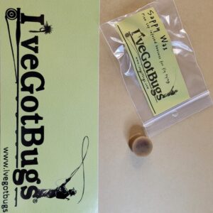 Sappy Wax, Pine Sap Infused Beeswax for Fly Tying