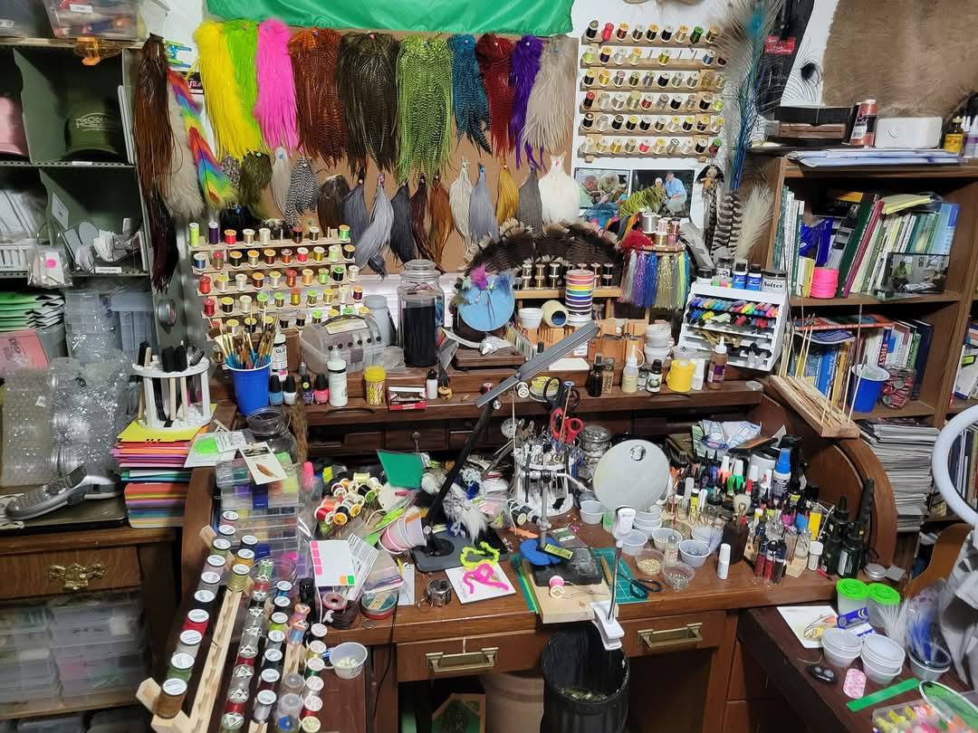 In person fly tying lessons